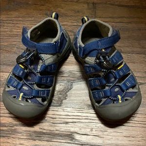 Navy Blue Keen Toddler Sandals size 10